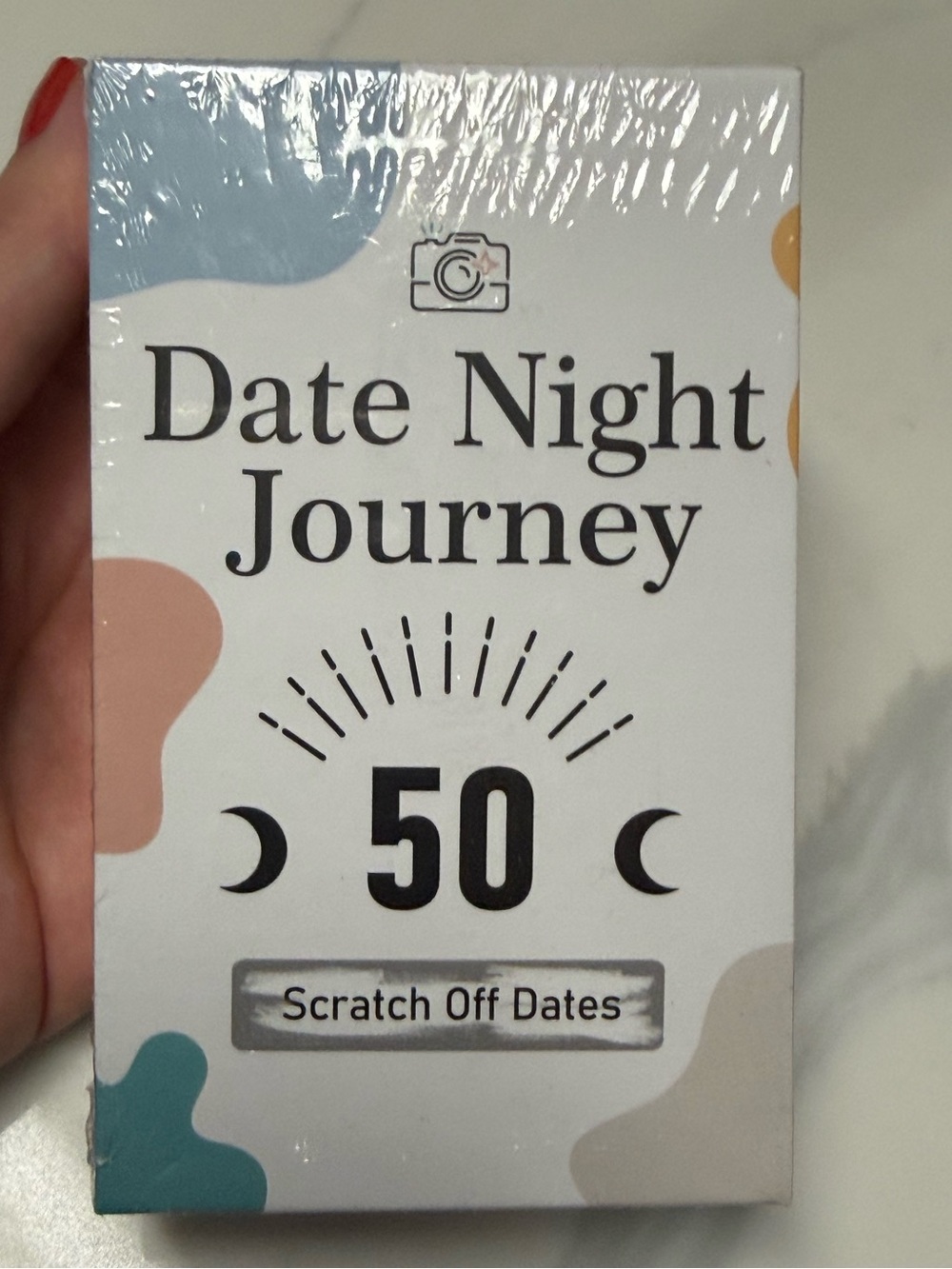 🌟3/$12🌟 Date Night Journey Scratch-Off Cards - White